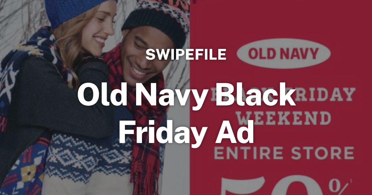Old navy black friday 2018 clearance