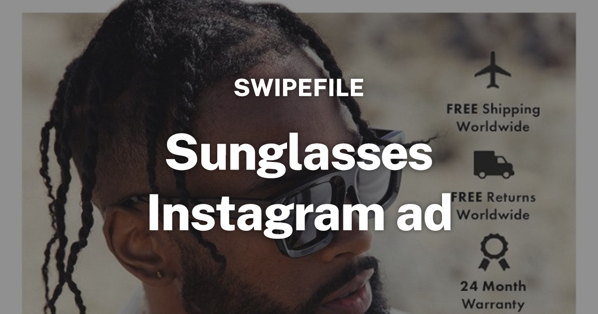 Sunglasses of the month 2025
