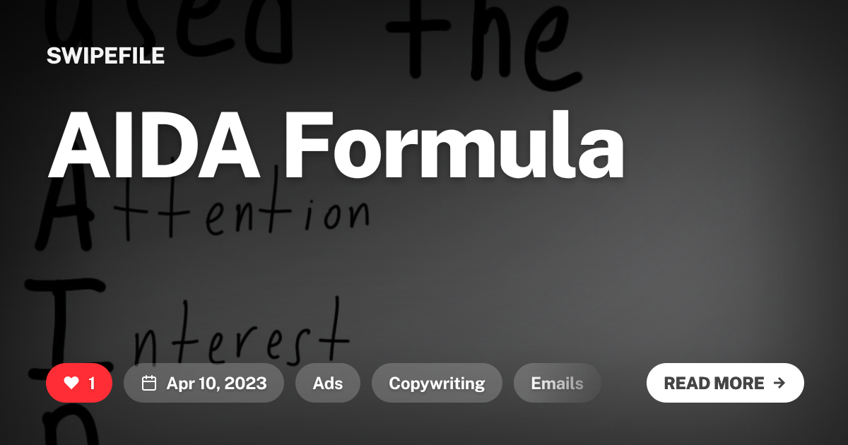 AIDA Formula