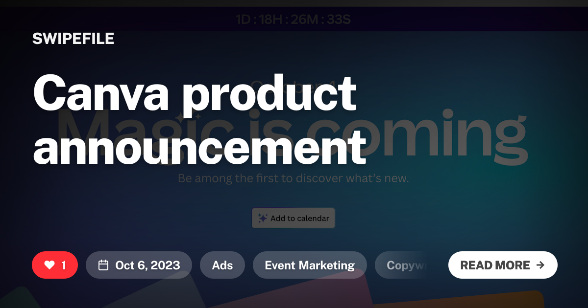Canva product announcement