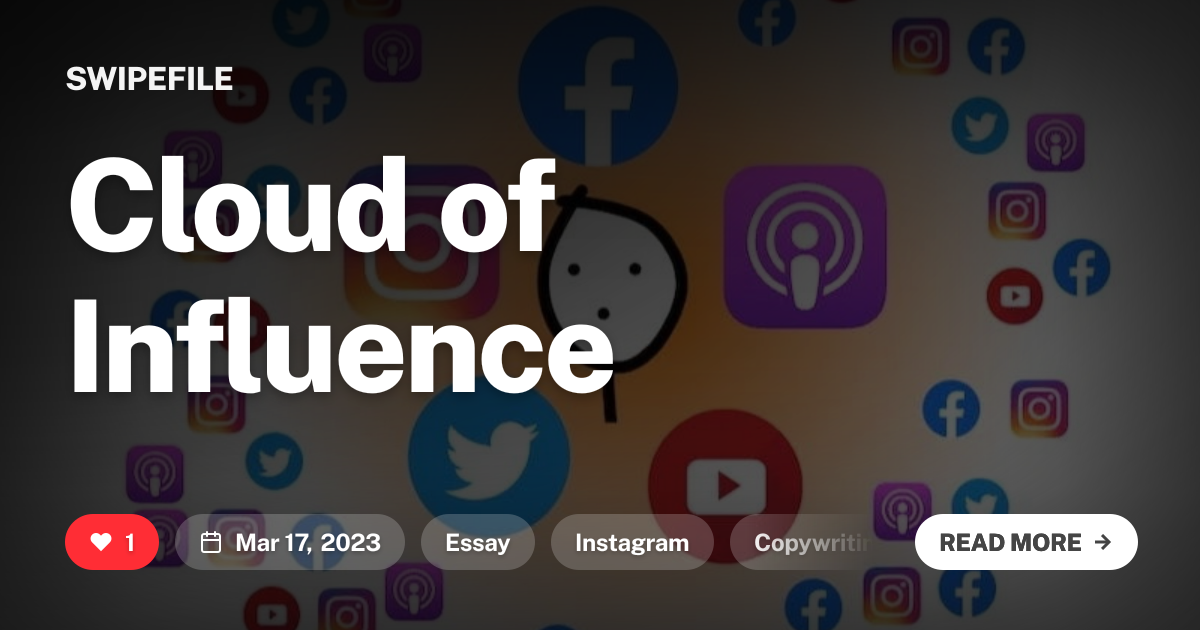 Cloud of Influence