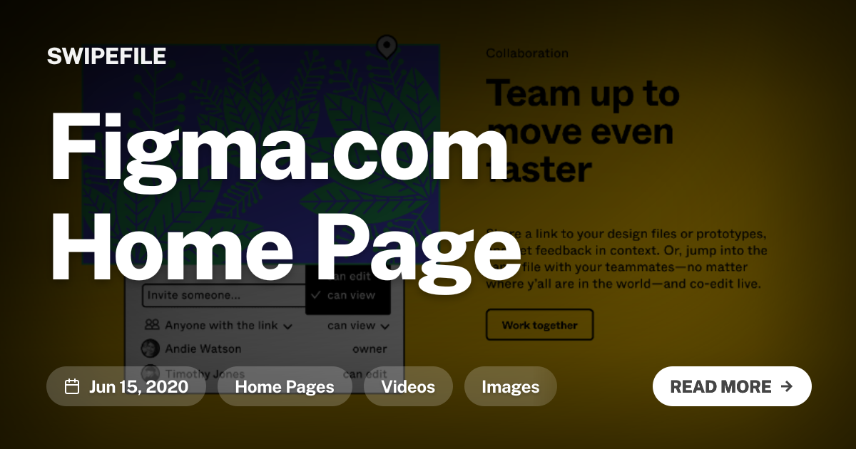 Figma.com Home Page
