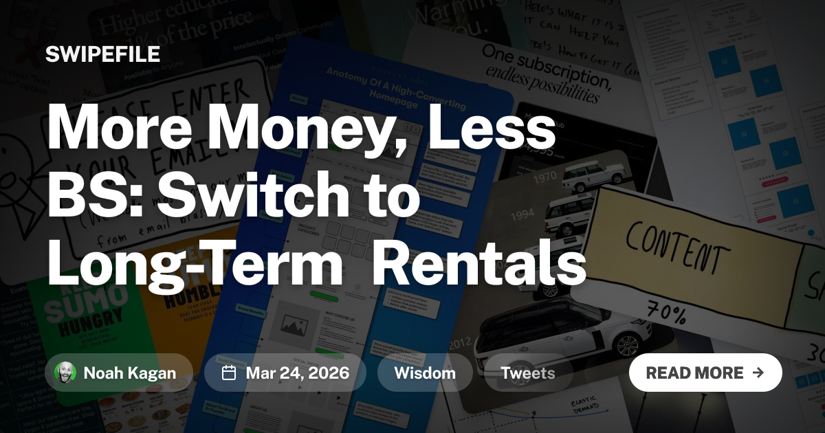 More Money, Less BS: Switch to Long-Term Rentals