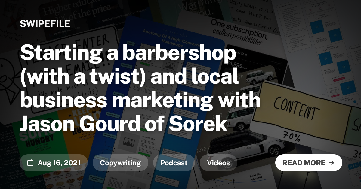 Starting a (with a twist) and local business marketing with