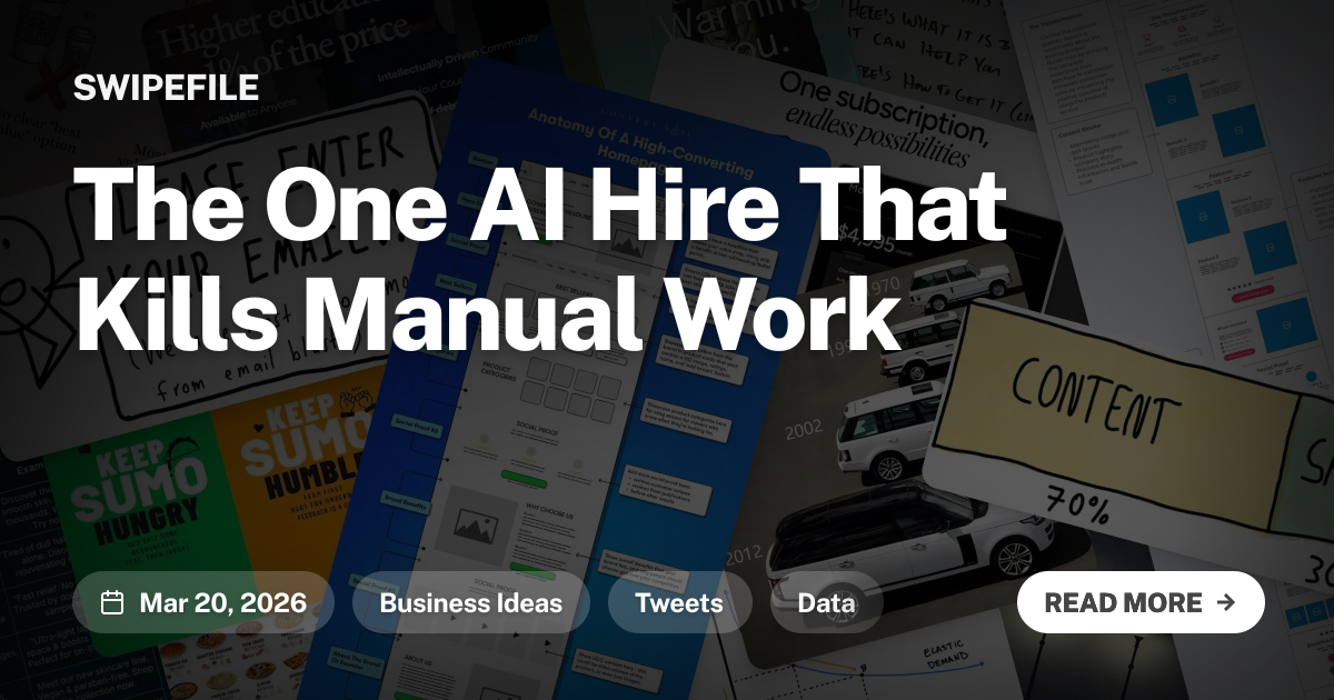 The One AI Hire That Kills Manual Work