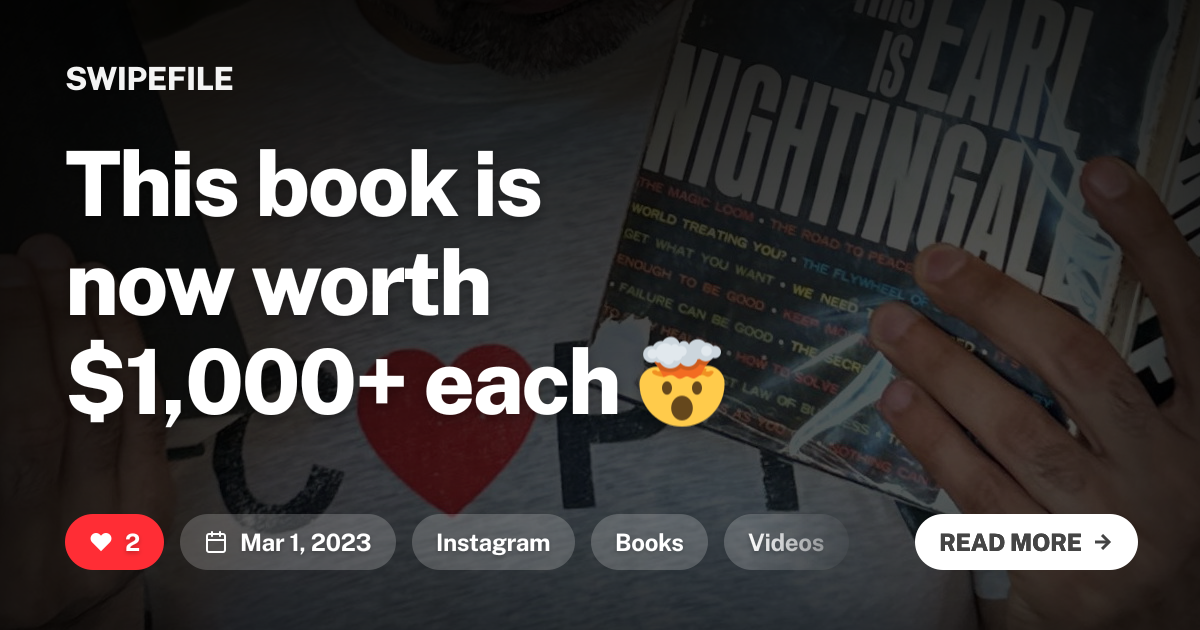 This book is now worth $1,000+ each 🤯