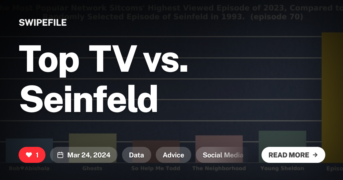 Top TV vs. Seinfeld
