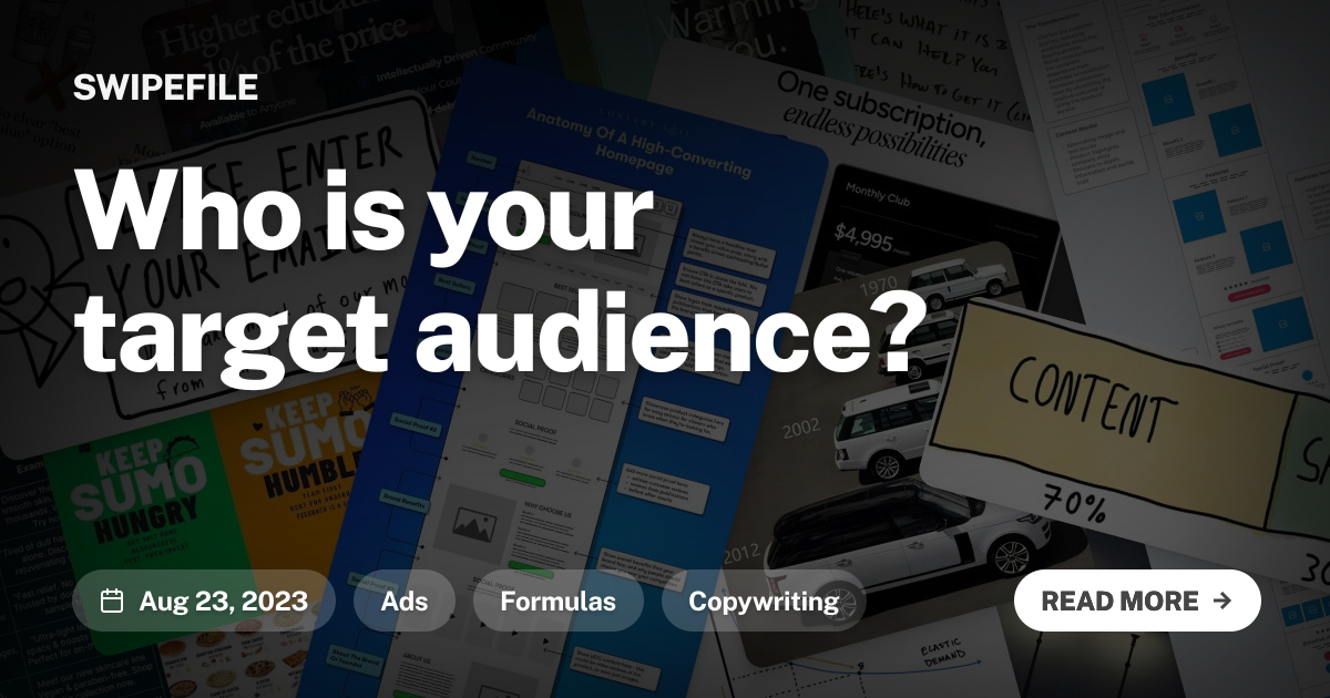 Who is your target audience?