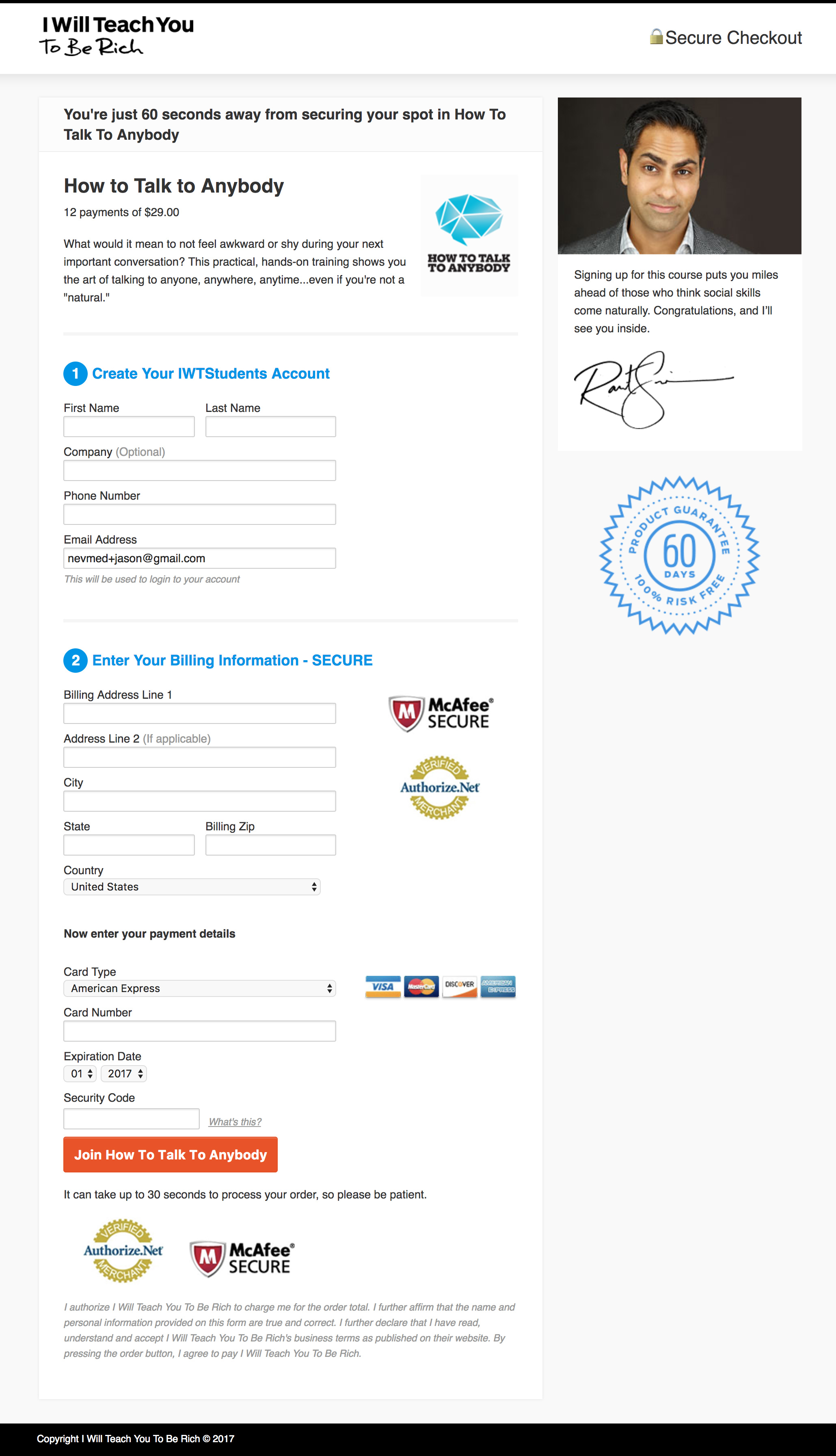 ramit how-to-talk-to-anybody-pricing-form