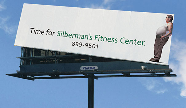 Fitness Center billboard