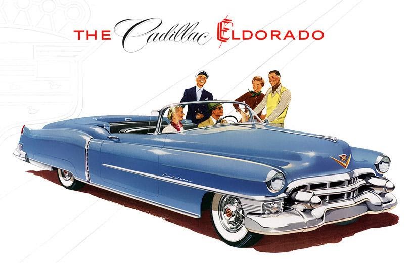 Classic car ad