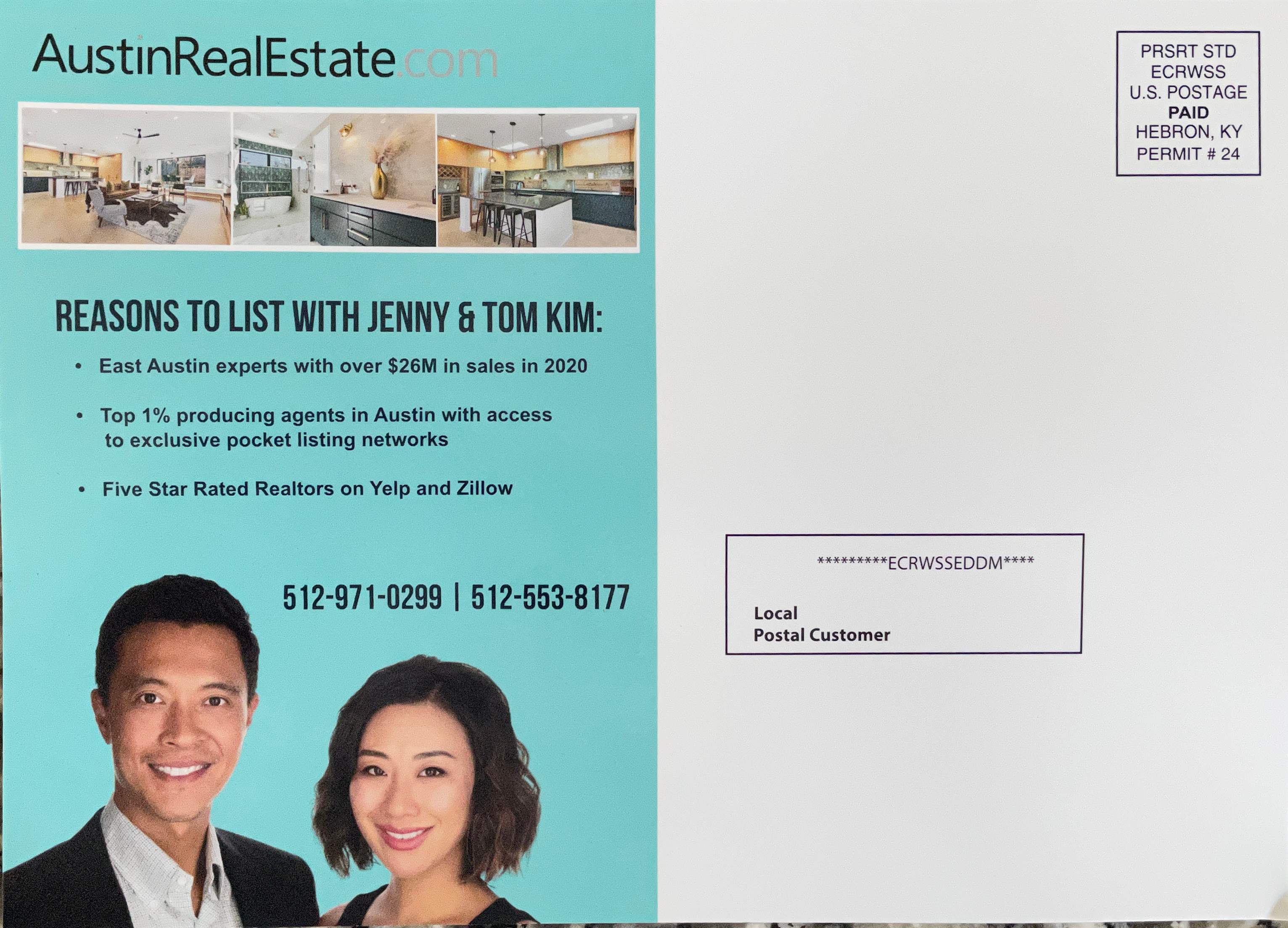 austin real estate direct mail