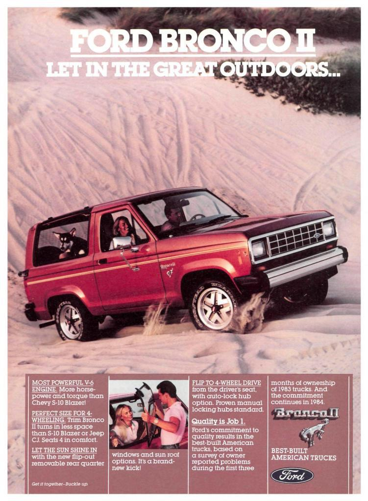 1980 Ford Bronco Classic Vintage Advertisement Ad D29 Advance 