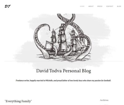 David Todva portfolio on Weebly